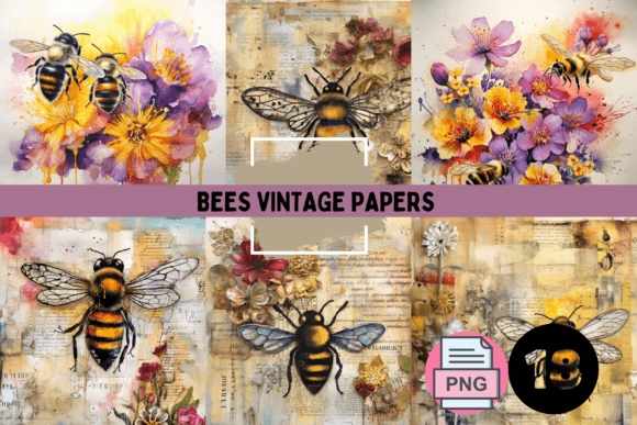 Bees Vintage Paper: A Timeless Tool for Creative and Professional Workflows