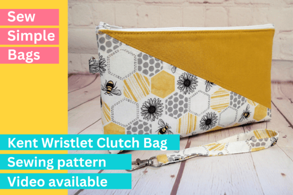 Kent Clutch Bag Sewing Pattern Video