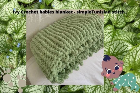Tunisian Easy Crochet Babies Blanket PDF: A Simple Guide to Creating a Cozy Throw