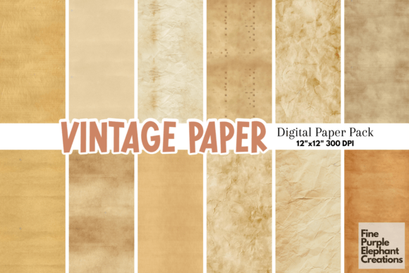 Vintage Texture Brown Antique Paper
