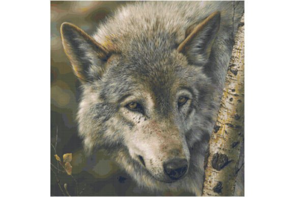 Wildlife Wolf Cross Stitch Pattern: A Detailed Guide for Aspiring Crafters