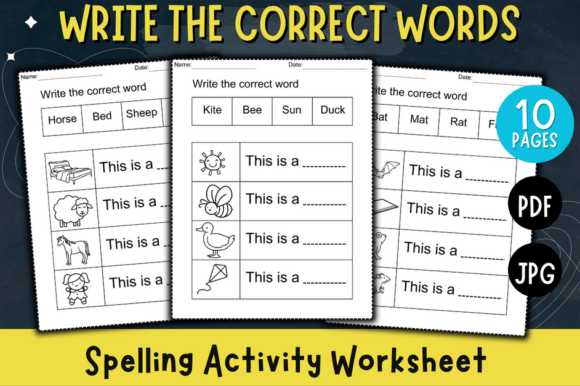 Write the Correct Words: A Versatile Tool for Spelling and Language Development
